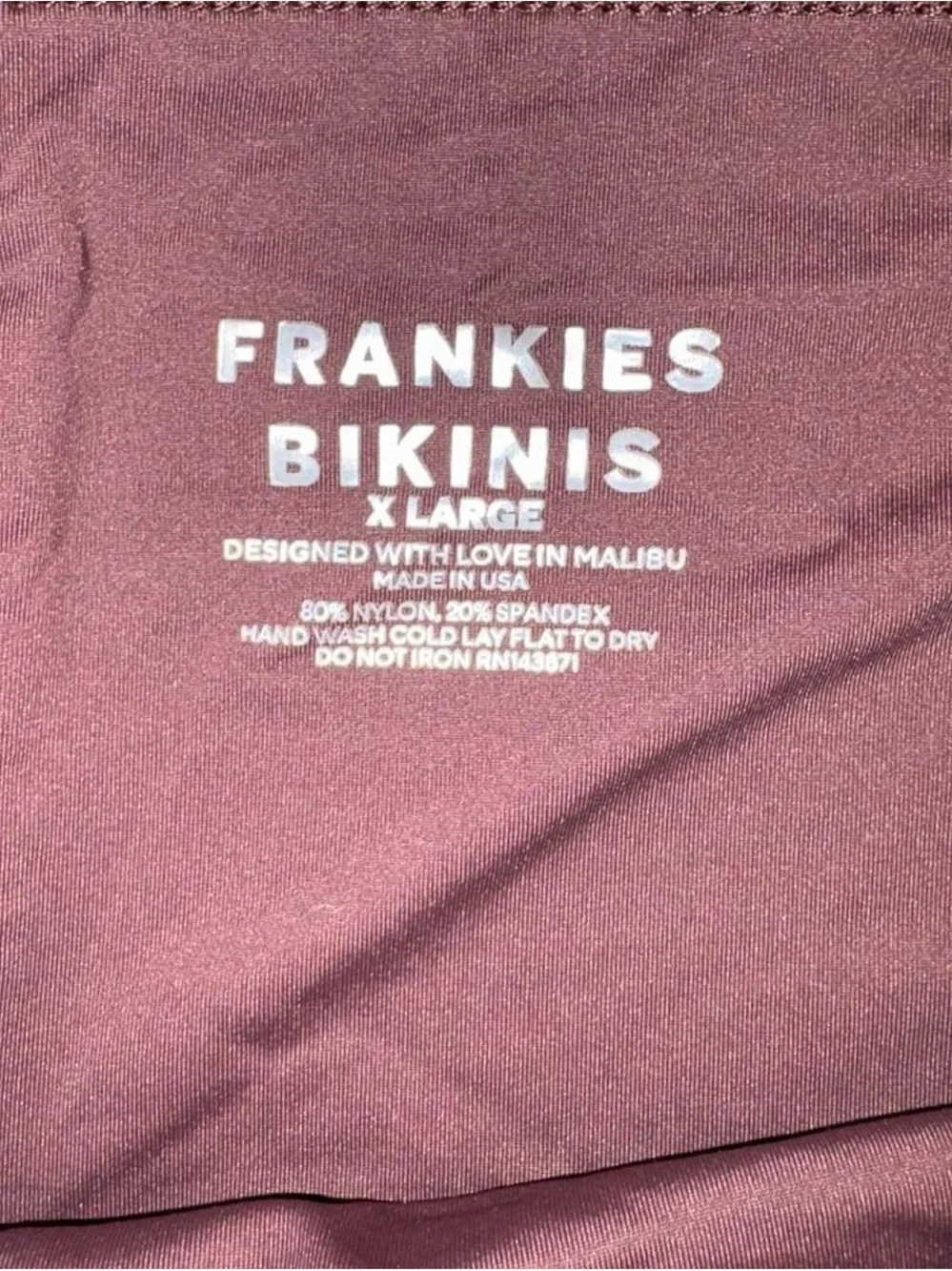 Frankie's Bikinis Brown & White Tie-Dye Swim Shorts